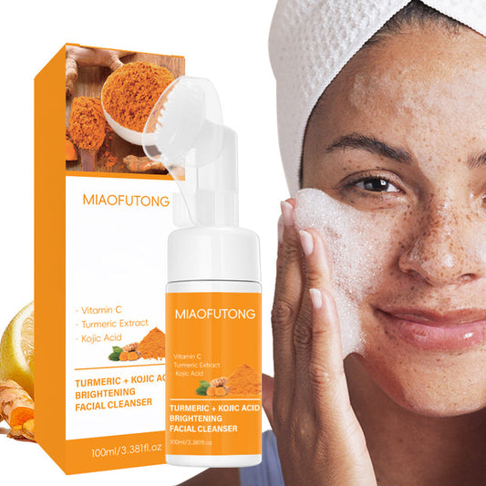 Turmeric & Kojic Acid Glow Collection (Mousse, Soap & Cleansing Pads)