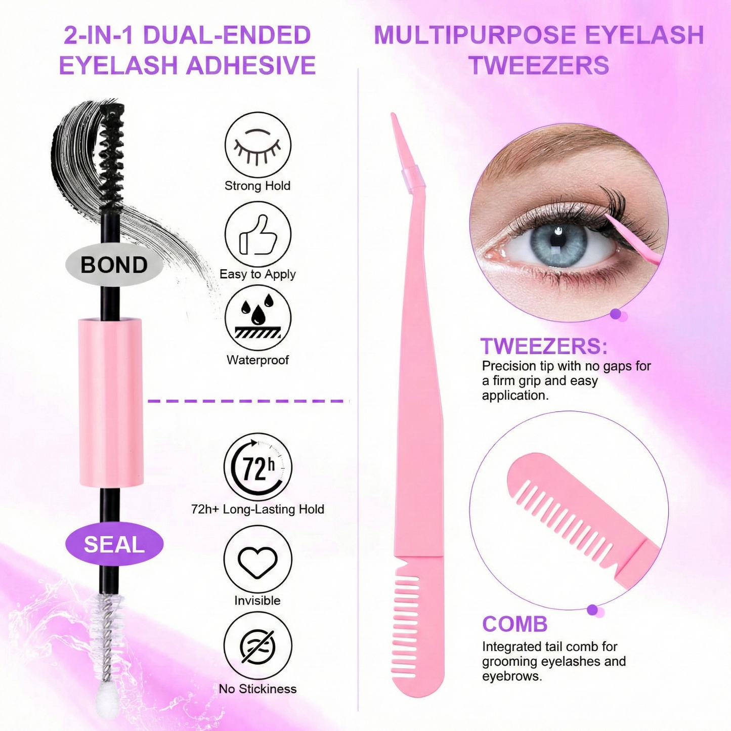 DIY Salon Lash Extension Kit with 30D/40D Mix