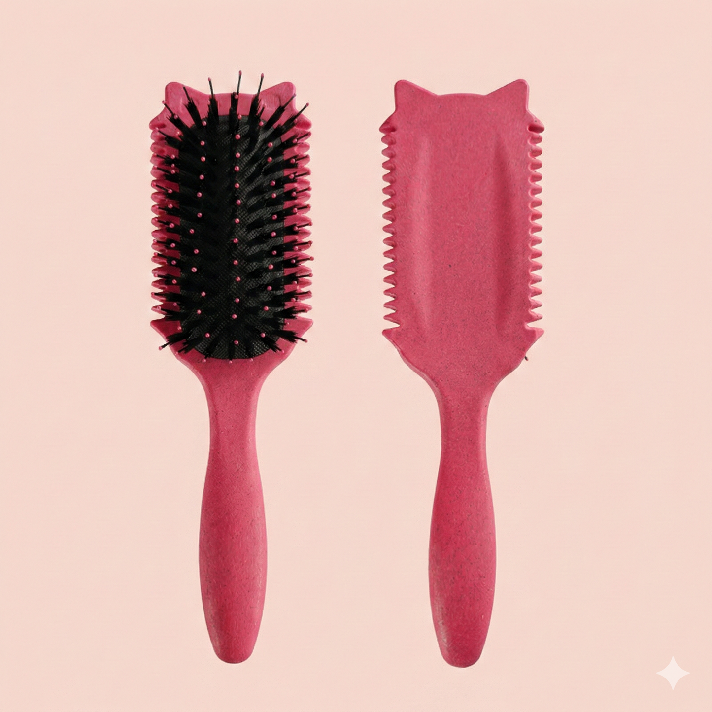 Cute Cat Ear Air Cushion Detangling Brush