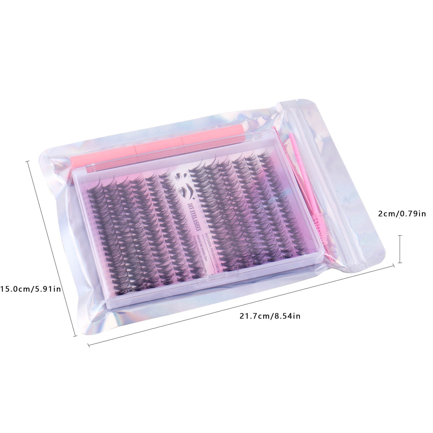 DIY Salon Lash Extension Kit with 30D/40D Mix