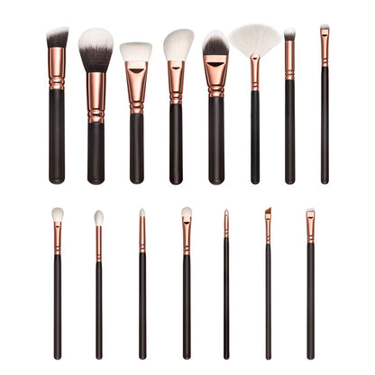 15-Piece Makeup Brush Set
