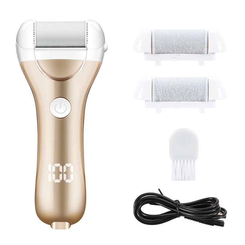 Rechargeable Electric Foot Callus Remover with Smart LED Display