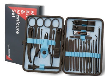 Ultimate 26-Piece Stainless Steel Manicure and Grooming Kit