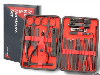 Ultimate 26-Piece Stainless Steel Manicure and Grooming Kit