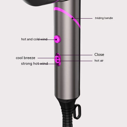2000W Folding Ionic Hair Dryer