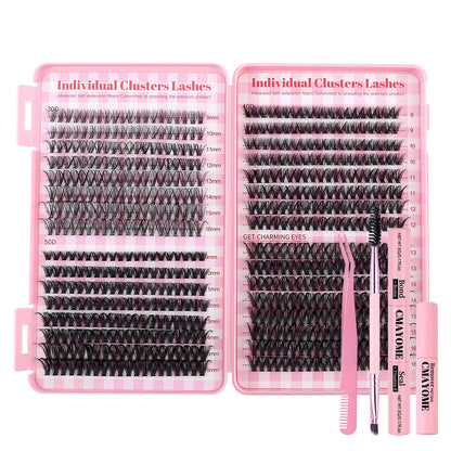 Ultimate 640-Piece DIY Lash Extension Kit (30D/40D/50D Mix)
