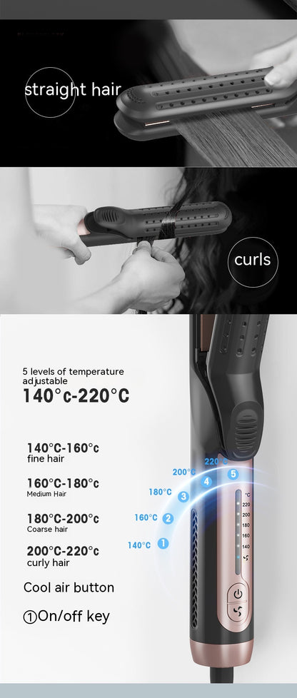 Cold Airflow Styler & Flat Iron with Negative Ions