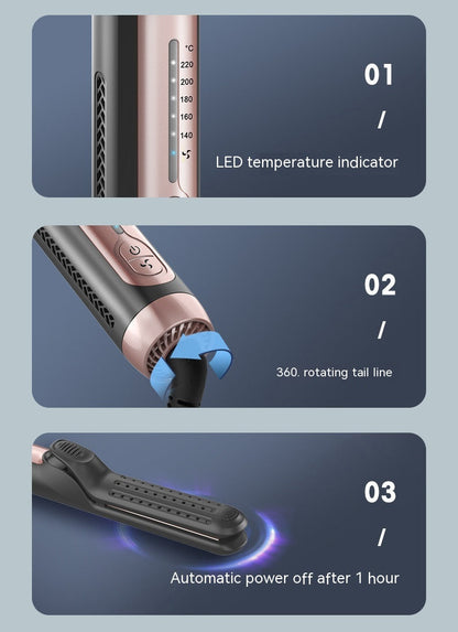 Cold Airflow Styler & Flat Iron with Negative Ions