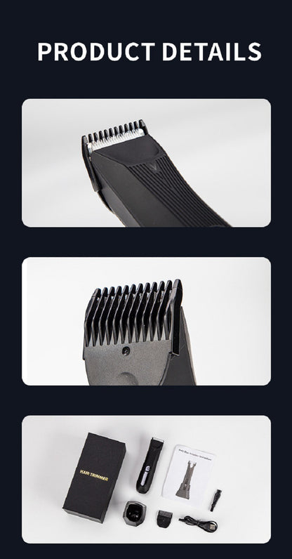 Waterproof Electric Body Groomer with LED Light