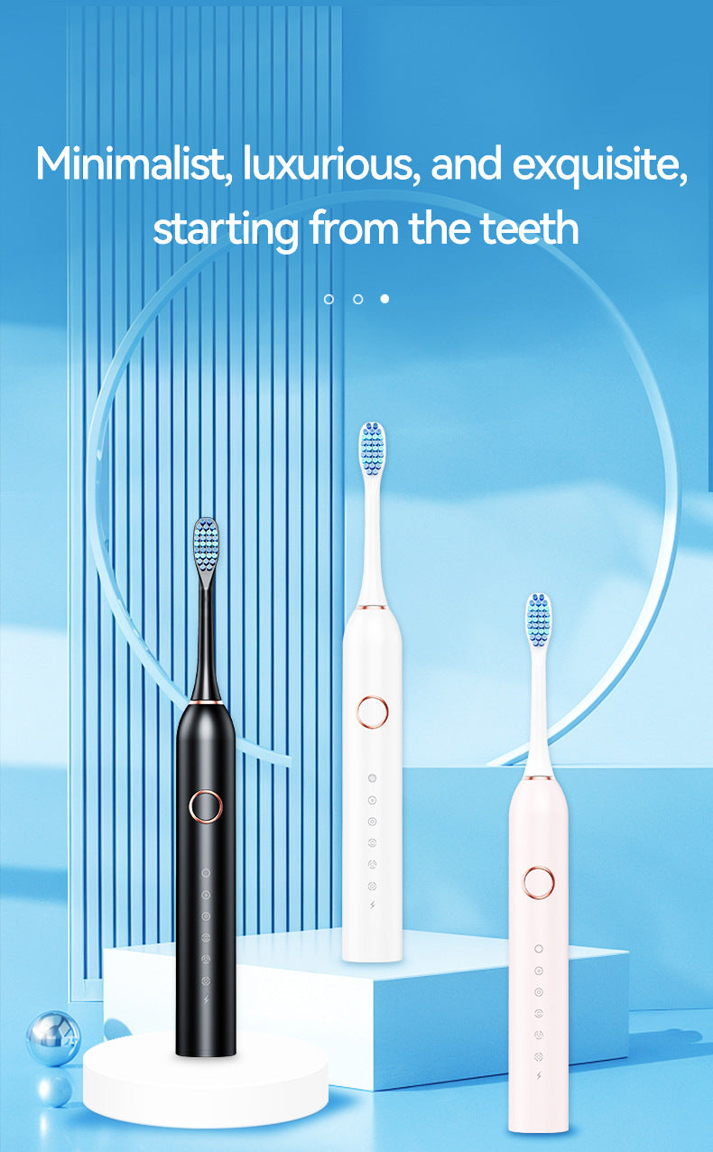 Sonic Electric Toothbrush with 180 Day Battery Life