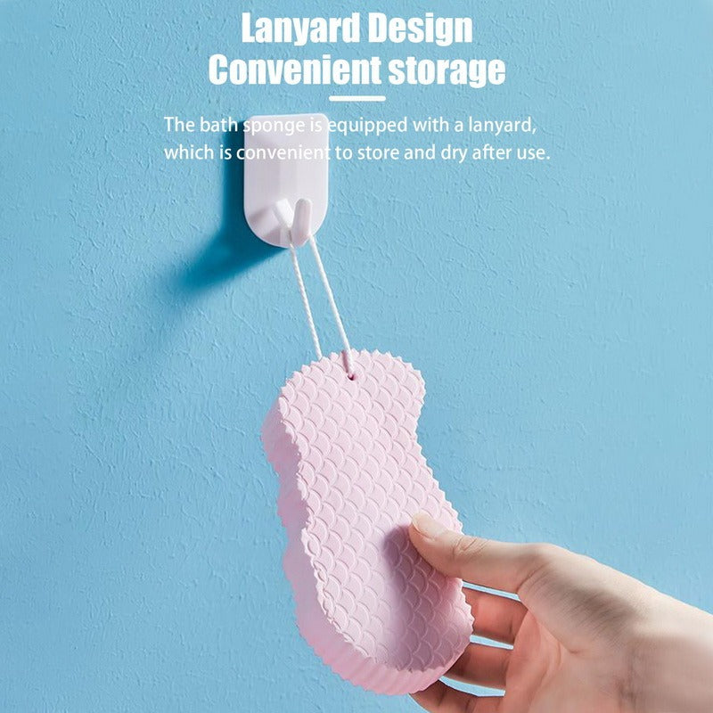 Ultra Soft 3D Exfoliating Bath Sponge