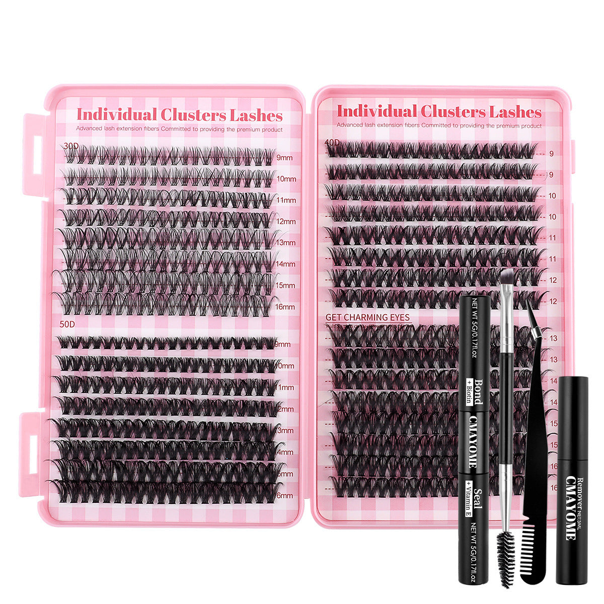 Ultimate 640-Piece DIY Lash Extension Kit (30D/40D/50D Mix)