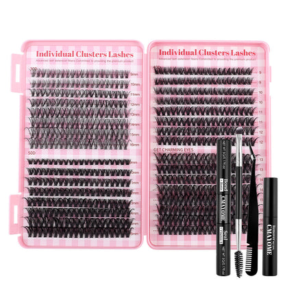 Ultimate 640-Piece DIY Lash Extension Kit (30D/40D/50D Mix)