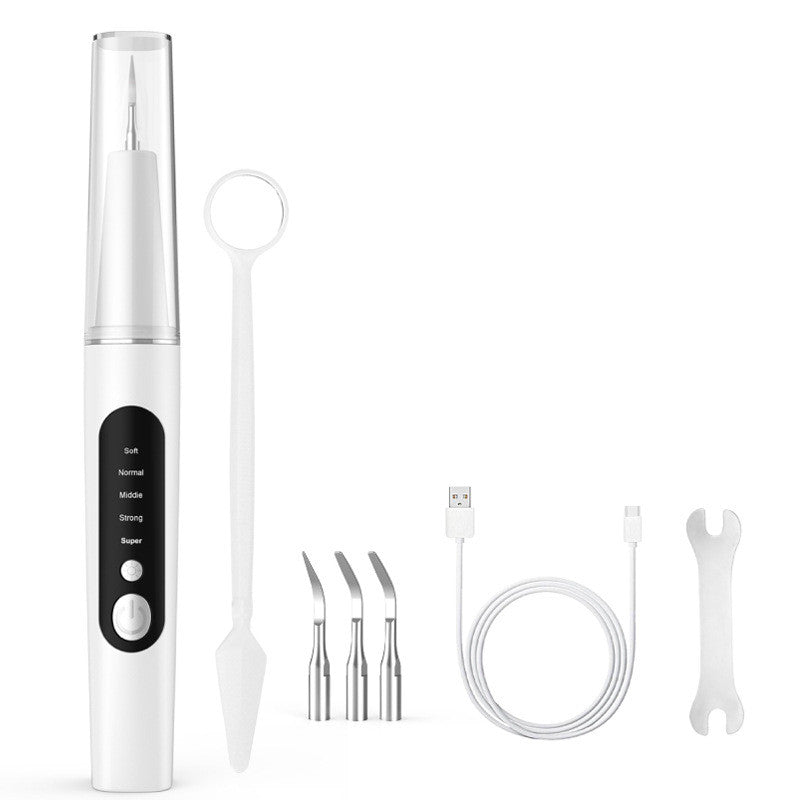Ultrasonic Tooth Cleaner & Plaque Remover Kit
