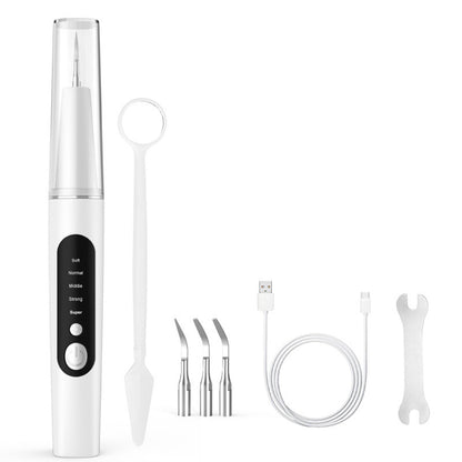 Ultrasonic Tooth Cleaner & Plaque Remover Kit
