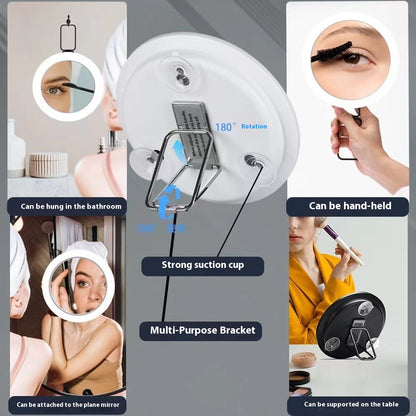 LED High Magnification Makeup Mirror