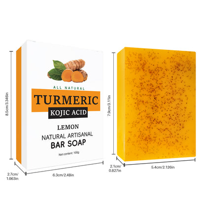 Kojic Acid & Turmeric Brightening Bar Soap