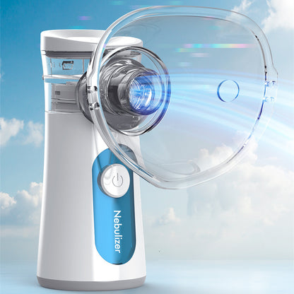 Portable Ultrasonic Mesh Nebulizer – Silent Handheld Mist Inhaler