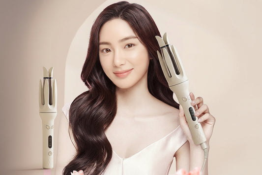 Automatic Rotating Hair Curler with Anti-Tangle Technology