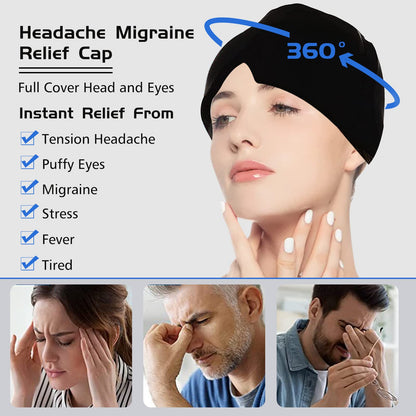 Soothing Hot and Cold Head Wrap for Relaxation