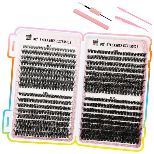 640-Piece Mega Lash Book: 32-Row DIY Extension Kit
