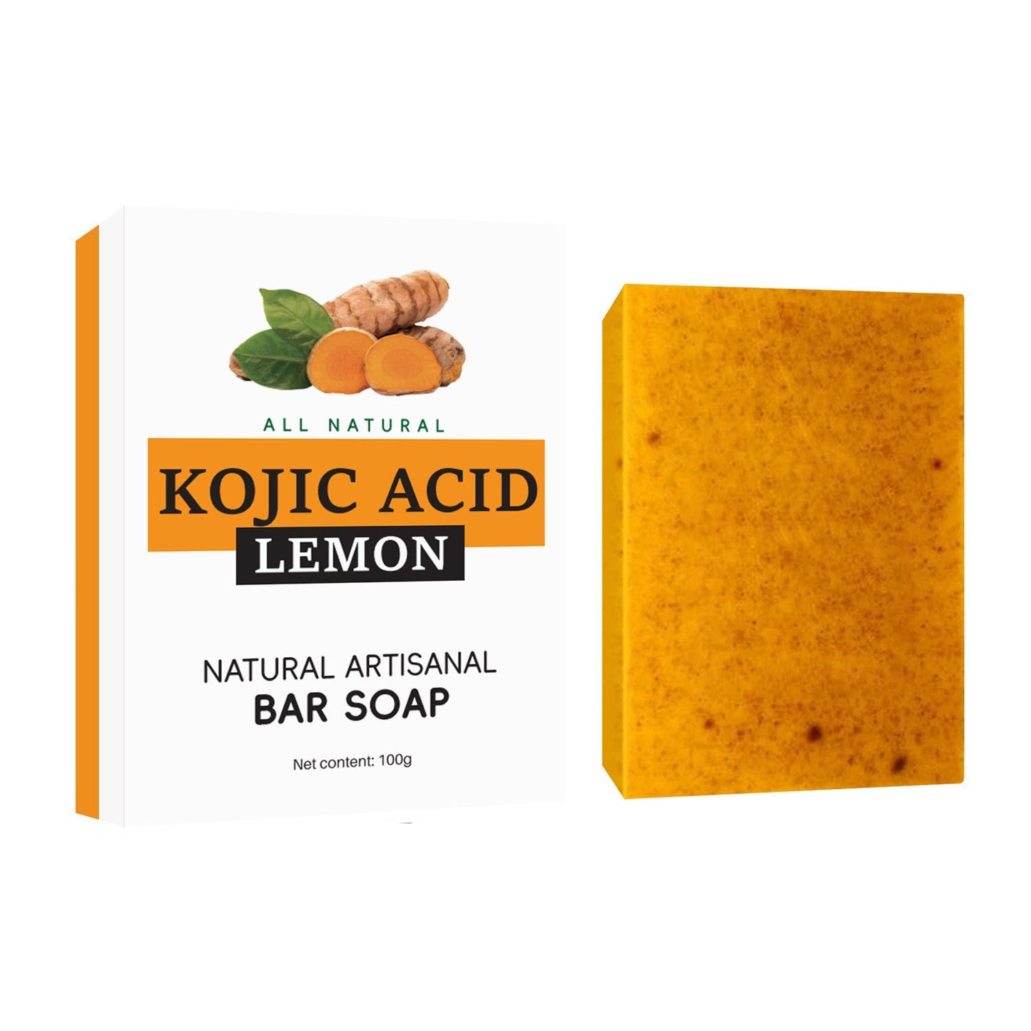 Kojic Acid & Turmeric Brightening Bar Soap