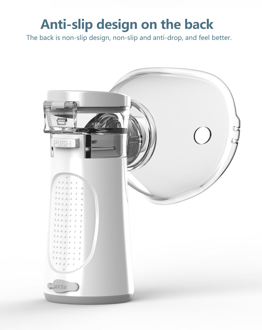 Portable Ultrasonic Mesh Nebulizer – Silent Handheld Mist Inhaler