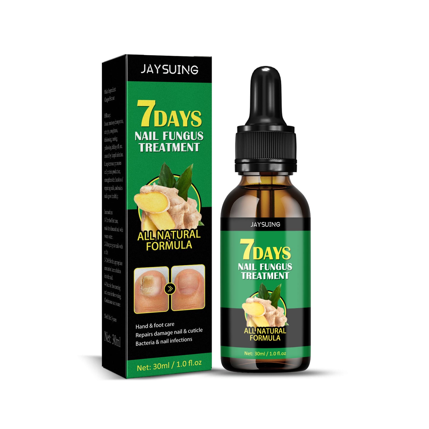 7-Day Rapid Nail Care & Repair Essence (Natural Ginger Formula)