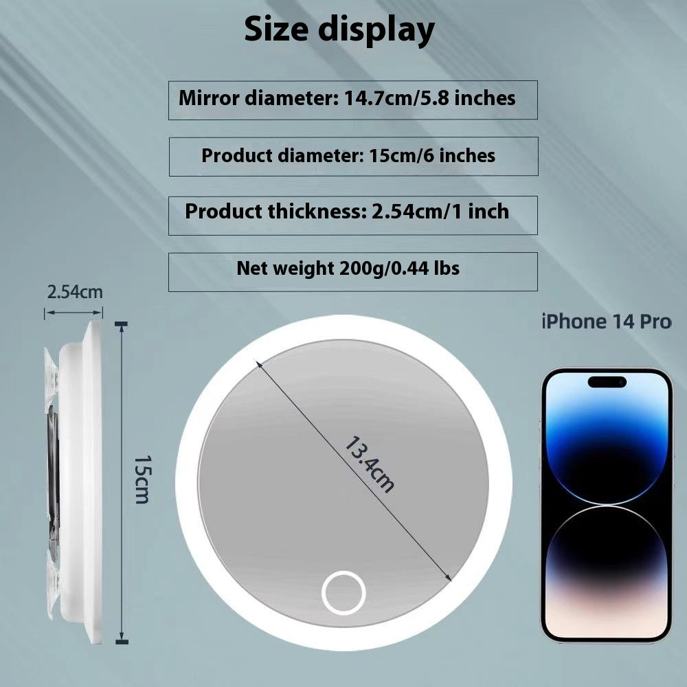 LED High Magnification Makeup Mirror