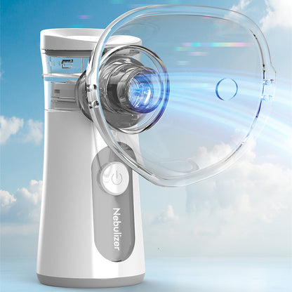 Portable Ultrasonic Mesh Nebulizer – Silent Handheld Mist Inhaler