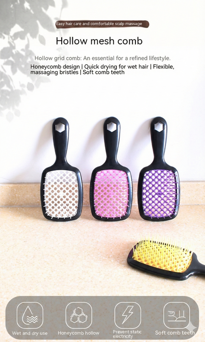 Quick-Dry Vented Detangling Brush