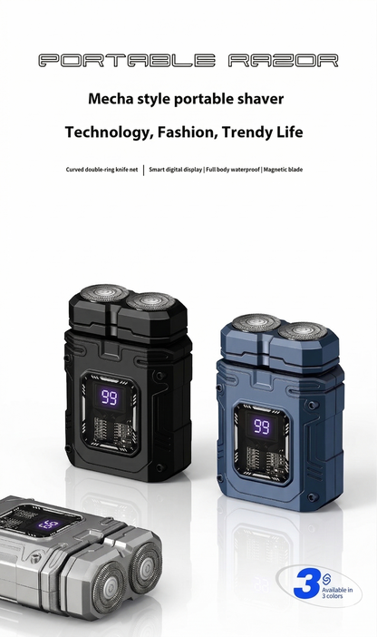 Mecha Style Portable Electric Shaver