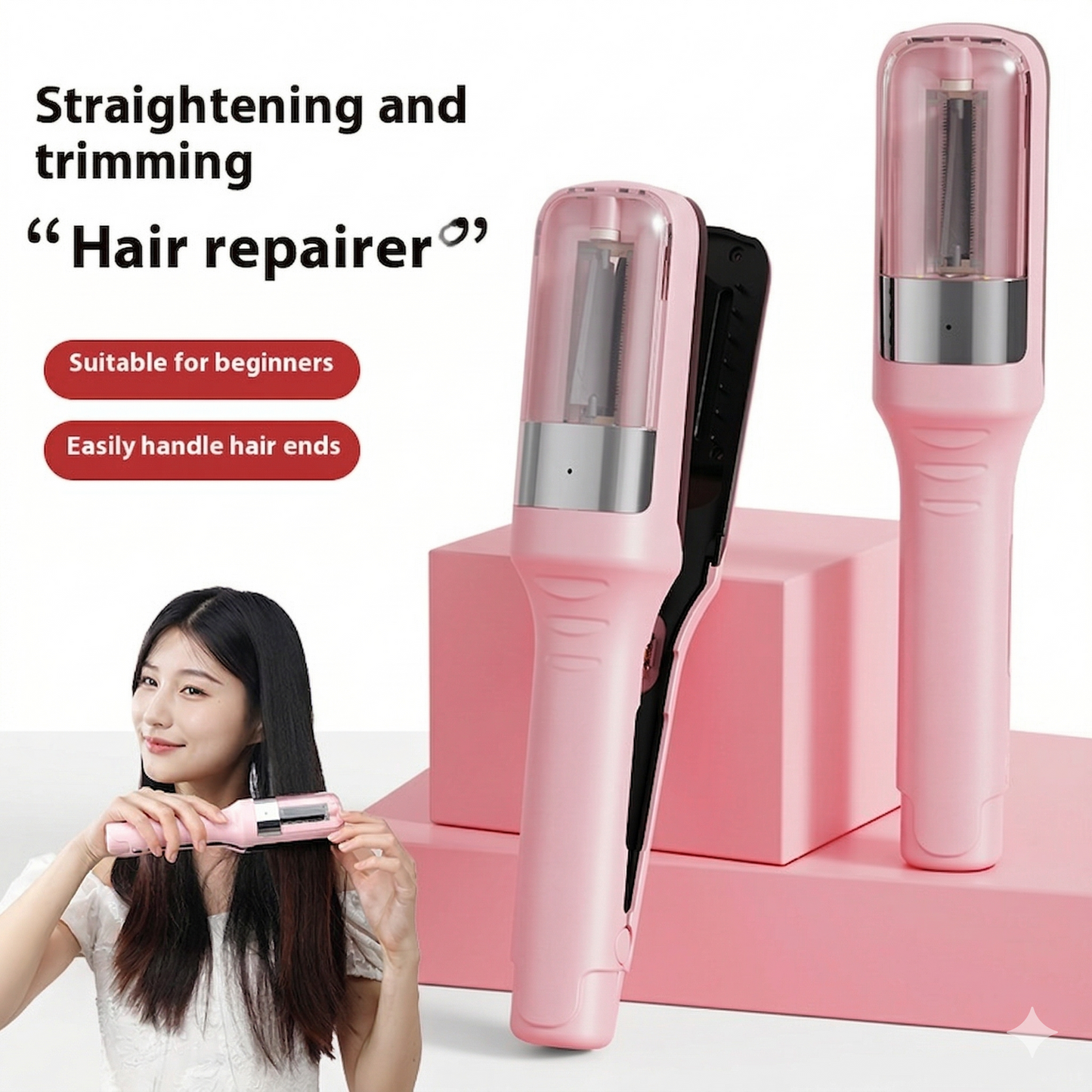 Cordless Split-End Trimmer & Hair Repair Kit
