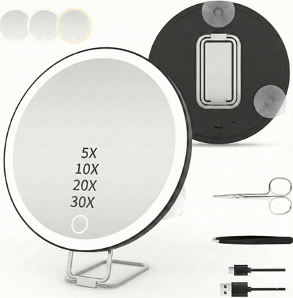 LED High Magnification Makeup Mirror