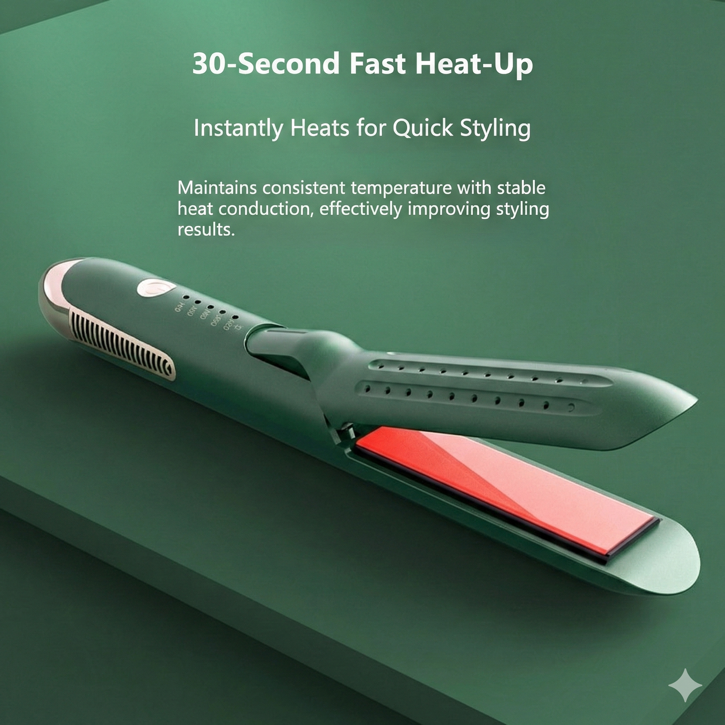 2-in-1 Airflow Styler: Straighten & Curl