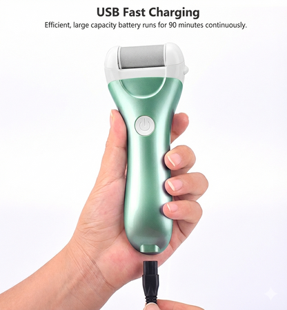 Rechargeable Electric Foot Callus Remover with Smart LED Display