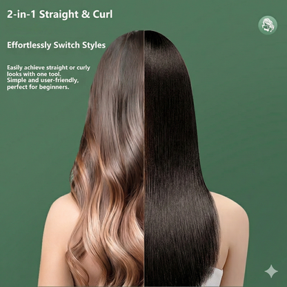 2-in-1 Airflow Styler: Straighten & Curl