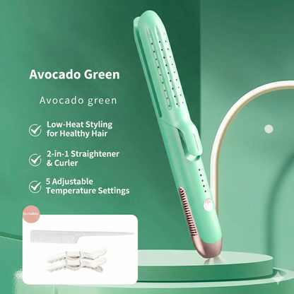 2-in-1 Airflow Styler: Straighten & Curl