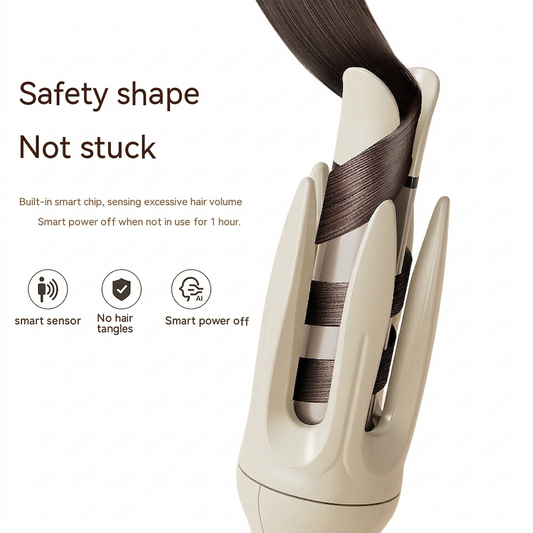 Automatic Rotating Hair Curler with Anti-Tangle Technology