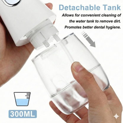 Rechargeable Water Flosser and Oral Irrigator Kit