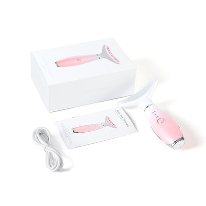 LED Neck & Face Lifting Massager with Heat and EMS