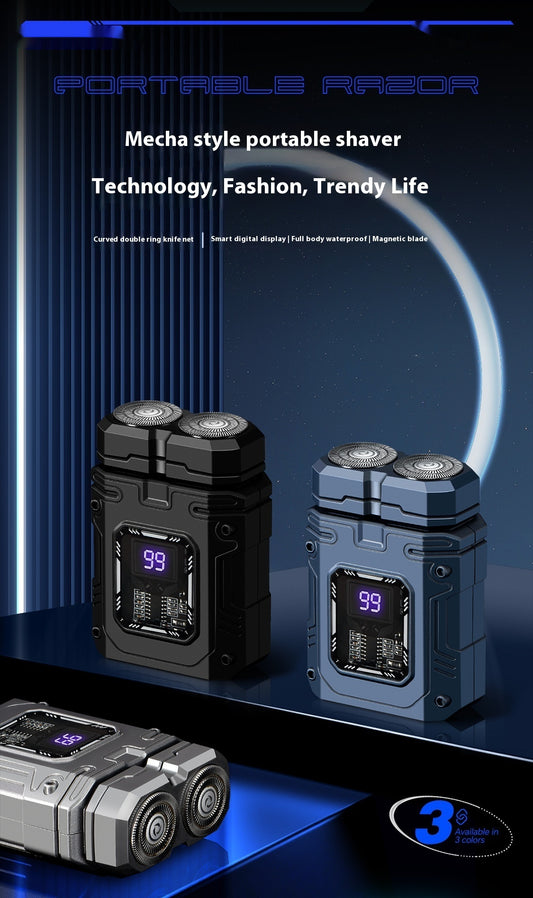 Mecha Style Portable Electric Shaver