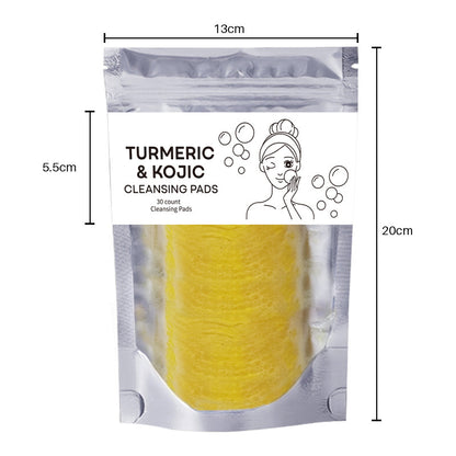 Turmeric & Kojic Acid Glow Collection (Mousse, Soap & Cleansing Pads)