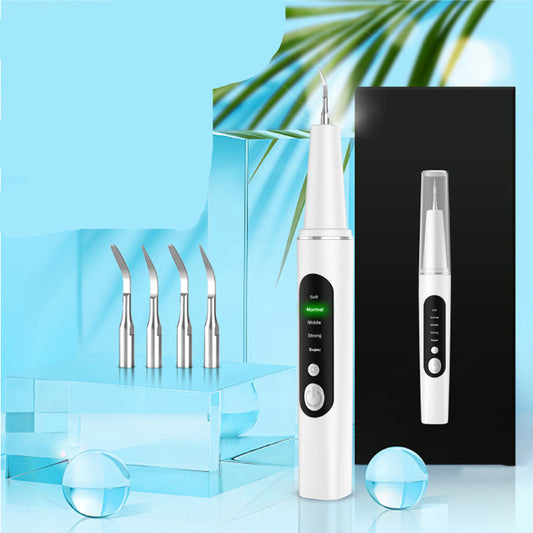 Ultrasonic Tooth Cleaner & Plaque Remover Kit