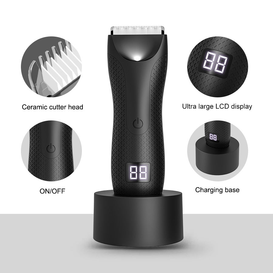 Electric Body Groomer for Groin and Body