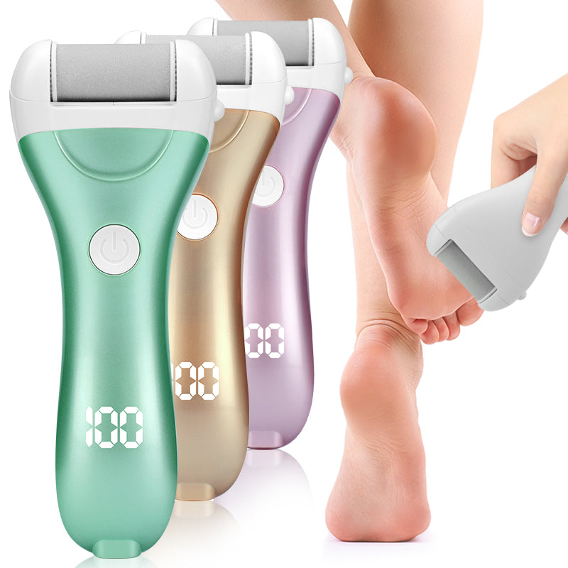 Rechargeable Electric Foot Callus Remover with Smart LED Display