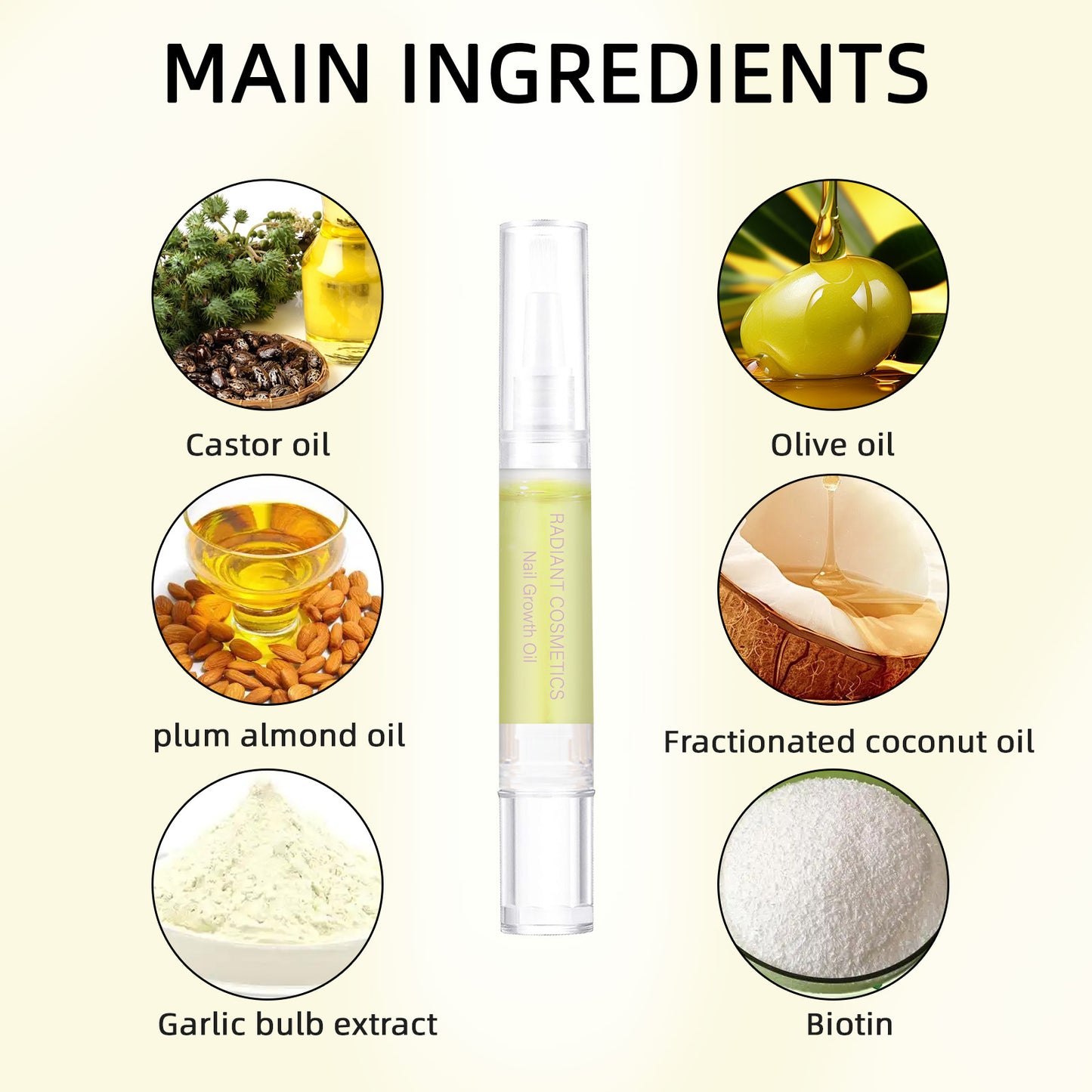 Radiant Nail Growth & Repair Oil Pen (with Biotin & Vitamin E)
