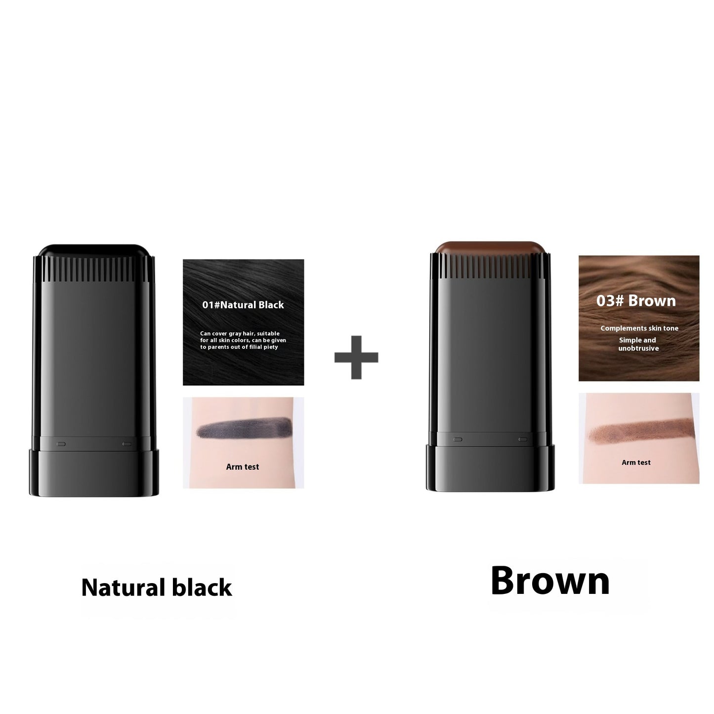 Instant Root Touch-Up Stick – Temporary Grey Hair Coverage