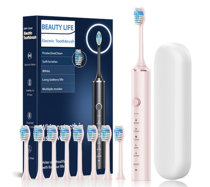 Sonic Electric Toothbrush with 180 Day Battery Life