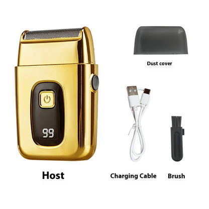 Gold Hair Clipper and Trimmer Barber Set